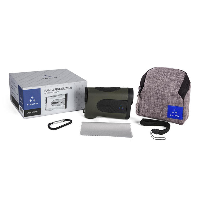 Delta-T RF 2000 6x23 Laser Rangefinder with case
